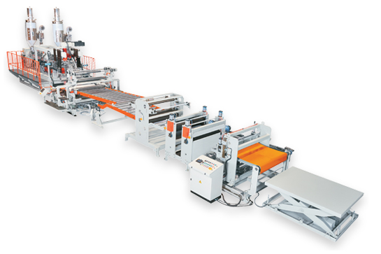 pc solid sheet extrusion line